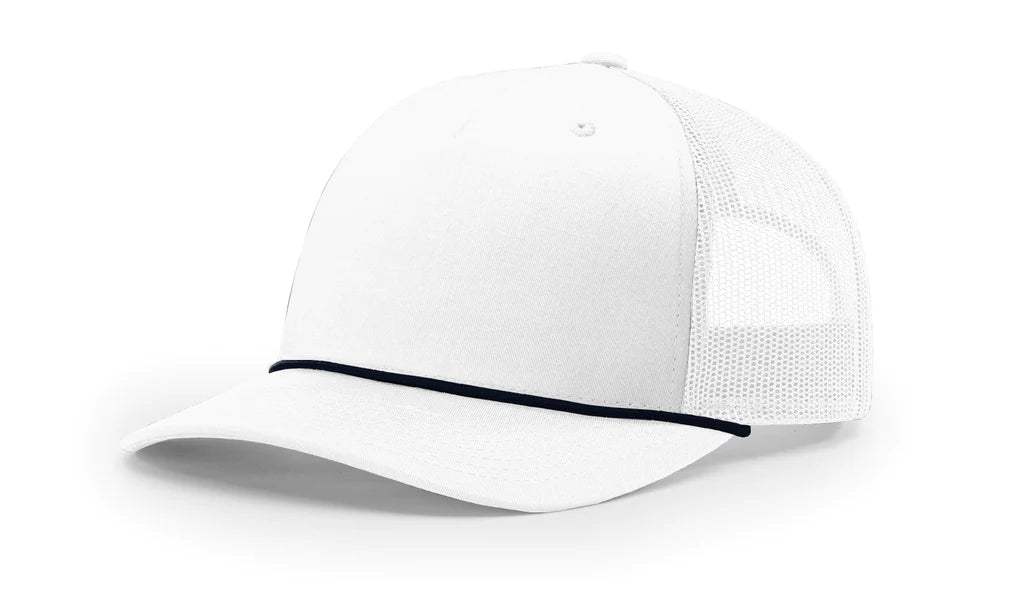 Richardson 112FPR Five-Panel Rope Trucker Hat – Structured Mesh-Back Snapback Cap - Image 11