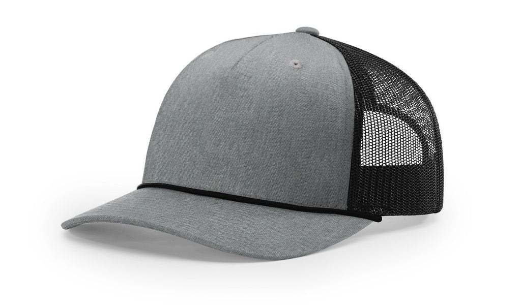 Richardson 112FPR Five-Panel Rope Trucker Hat – Structured Mesh-Back Snapback Cap - Image 5