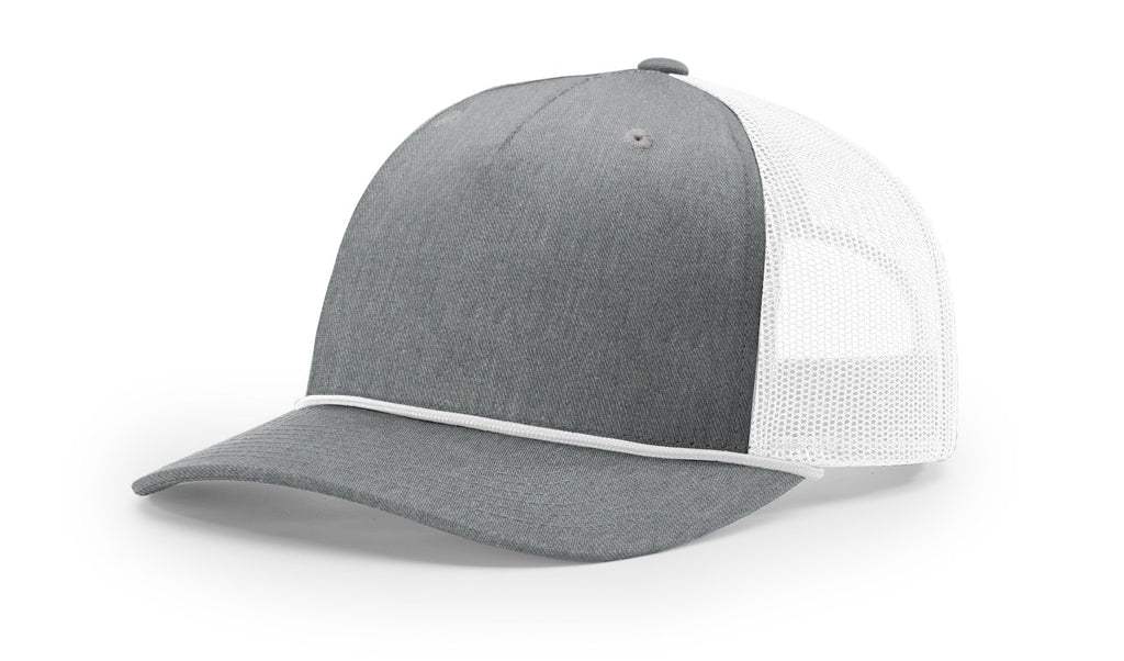 Richardson 112FPR Five-Panel Rope Trucker Hat – Structured Mesh-Back Snapback Cap - Image 6
