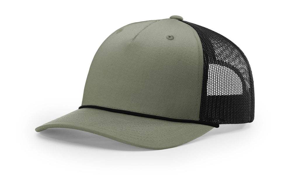 Richardson 112FPR Five-Panel Rope Trucker Hat – Structured Mesh-Back Snapback Cap - Image 7