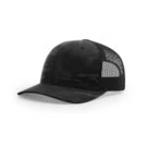 Richardson 112T Tactical Snapback Trucker Hat - Tactical Snapback Cap with No Button Crown and MultiCam Print - Image 13
