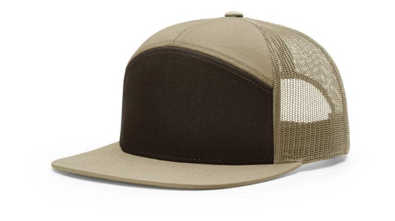 Richardson 168 Hat 7-Panel Trucker Cap Hi-Pro Adjustable Snapback - OSFM - Image 12