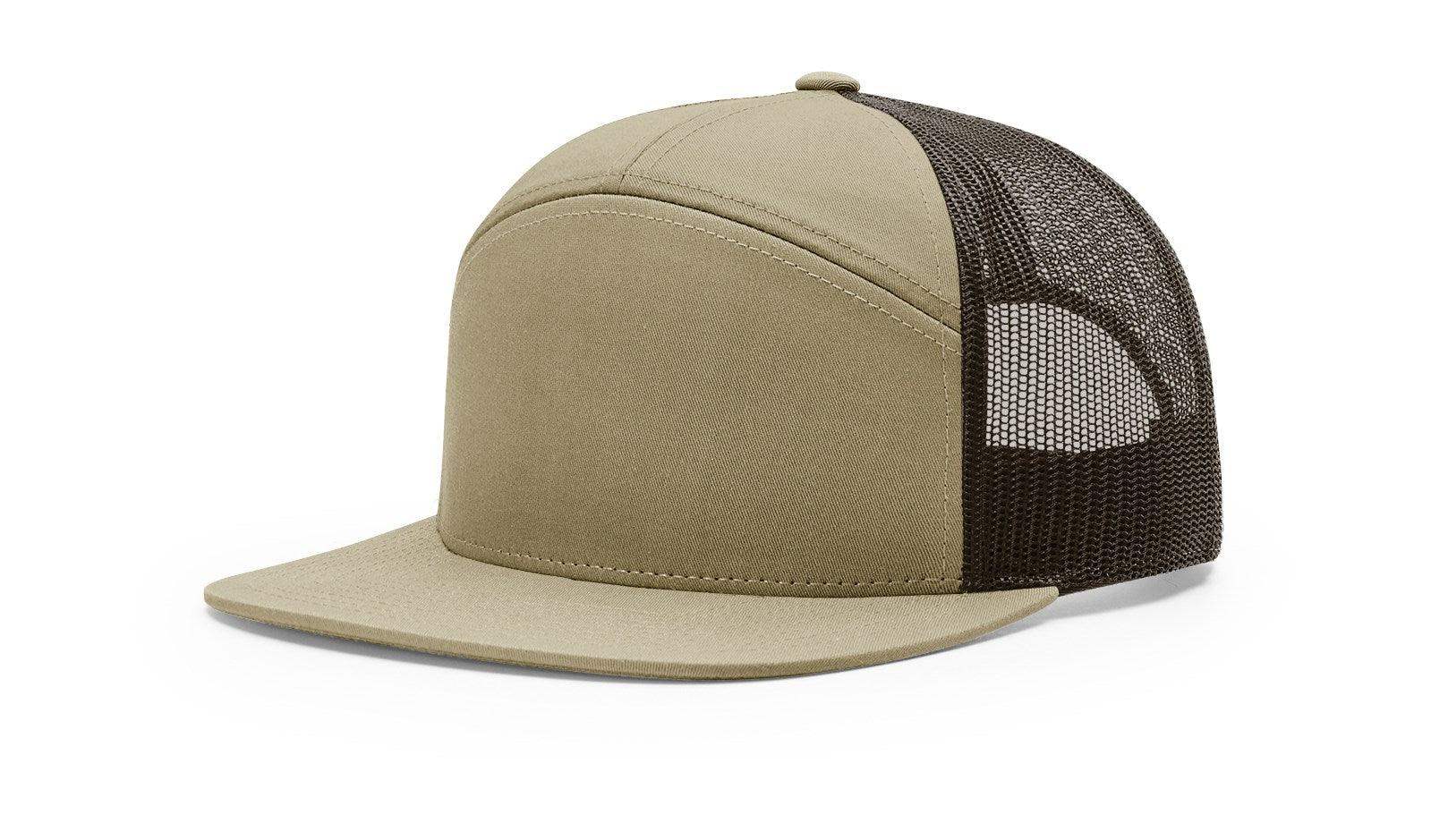Richardson 168 Hat 7-Panel Trucker Cap Hi-Pro Adjustable Snapback - OSFM - Image 14