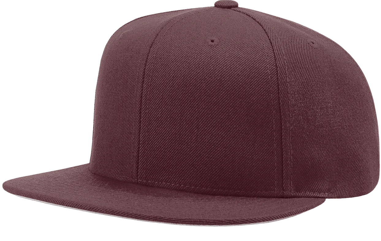 Richardson 510 Flatbill Snapback Cap Wool Blend Hat Hi-Profile Adjustable Snapback - Image 20