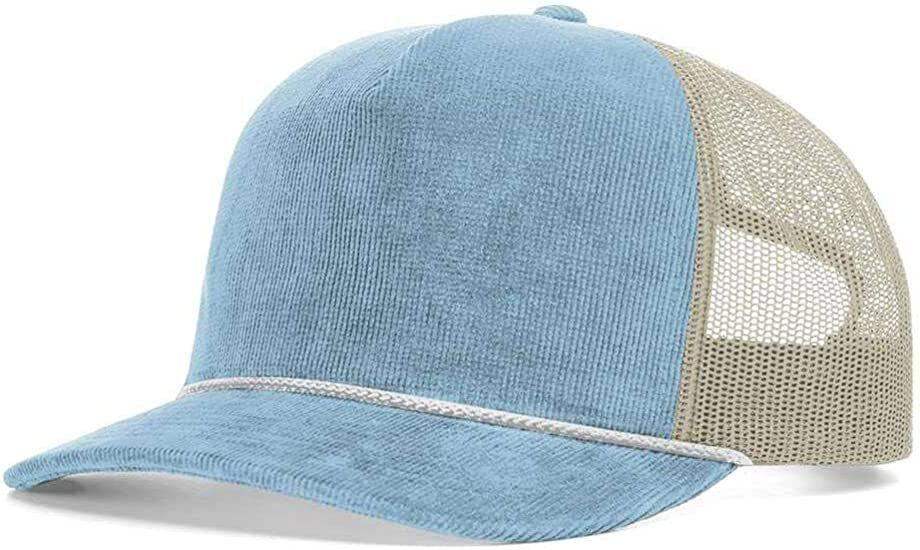 Richardson 930 Troutdale Corduroy Trucker Cap Adjustable Snapback - Image 4