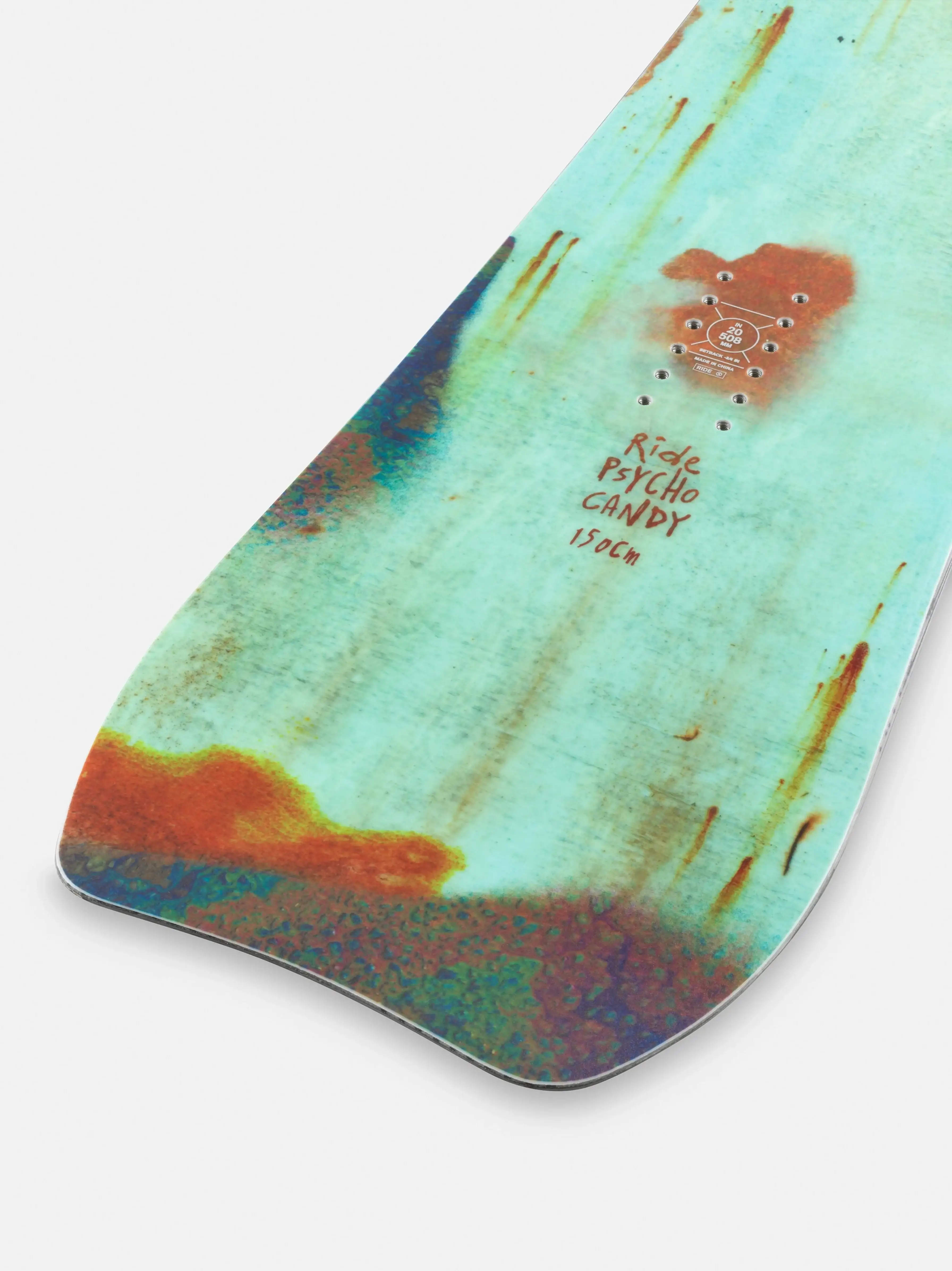 Ride Psychocandy Snowboard 2026 – Directional All-Mountain Unisex Board with Carbon Slimewalls & Tapered Bi-Radial Sidecut Inspired by the Warpig - Image 2