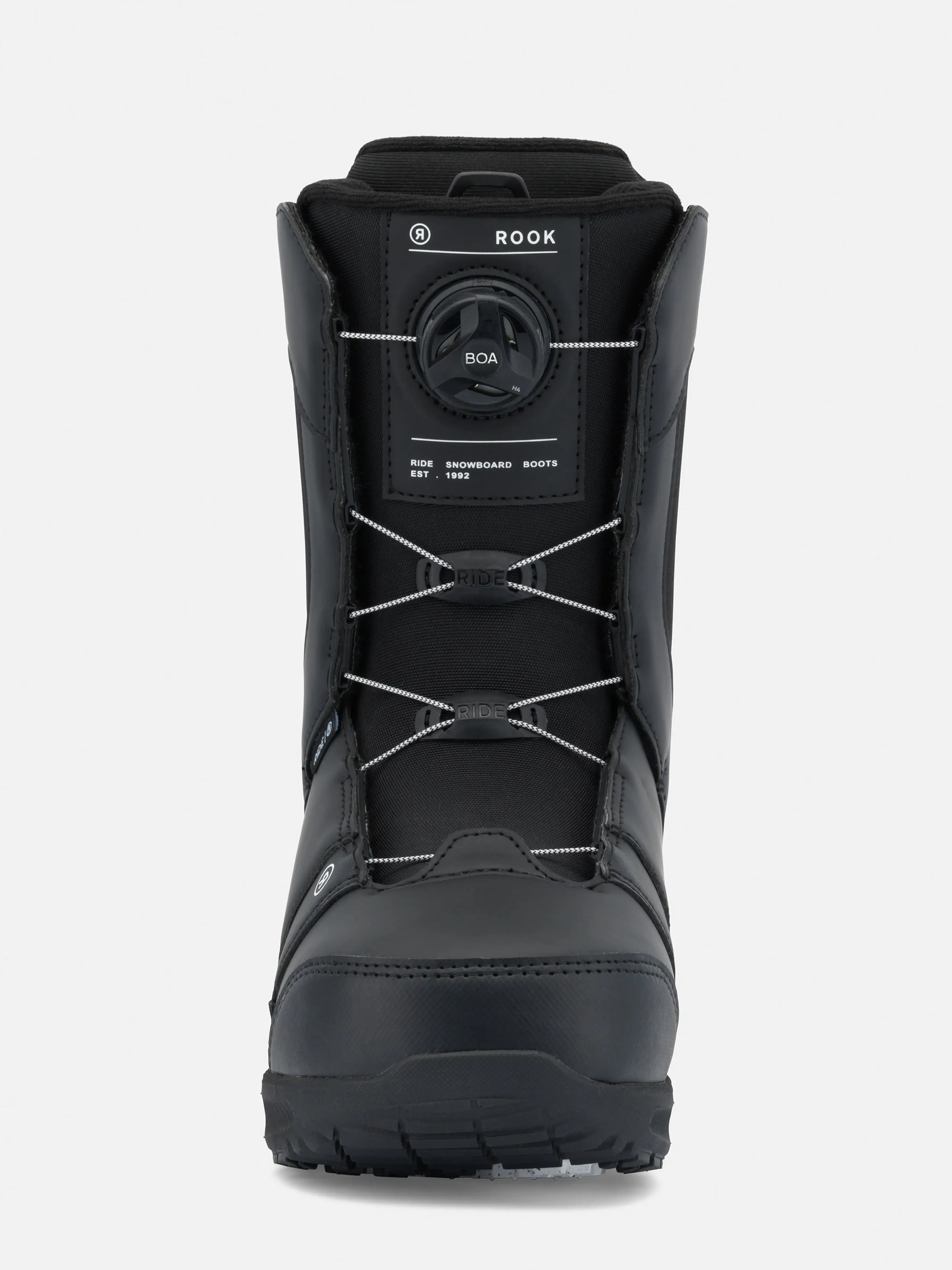 Ride Rook Snowboard Boots – Men’s 2026 | Flex, H4 BOA Fit System, Intuition Plush Liner, +Slime Midsole – Black - Image 2