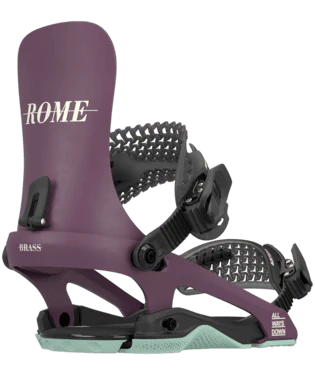 Rome Brass Snowboard Bindings - Women's 2025 | Responsive all-mountain elegance. - Image 3