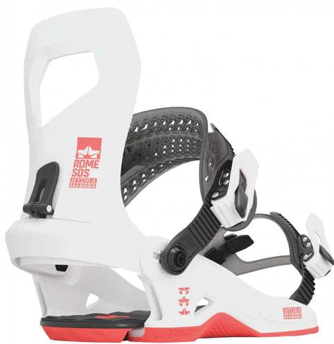 Rome Hydra Snowboard Bindings - Versatile Snowboard Binding with Adjustable Fit and Pro Flex Ankle Straps - Image 3