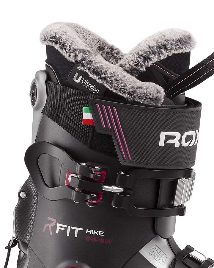 Roxa R-Fit W Hike 85 Women’s Ski Boots 2025 - Black/Plum | Versatile Hiking and Skiing Performance with Comfortable Fit - Image 2