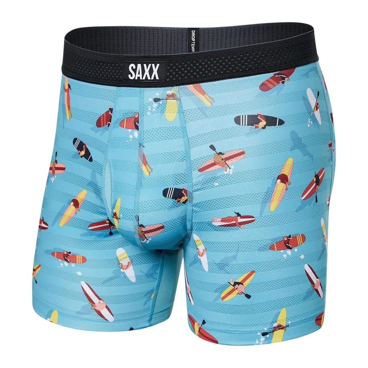 SAXX Droptemp Cooling Mesh Boxer Brief w/ The Ballpark Pouch - Image 6