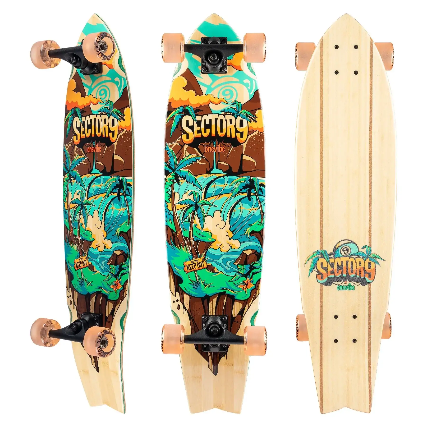 Sector 9 Snapper Hideout Complete Longboard - Image 2