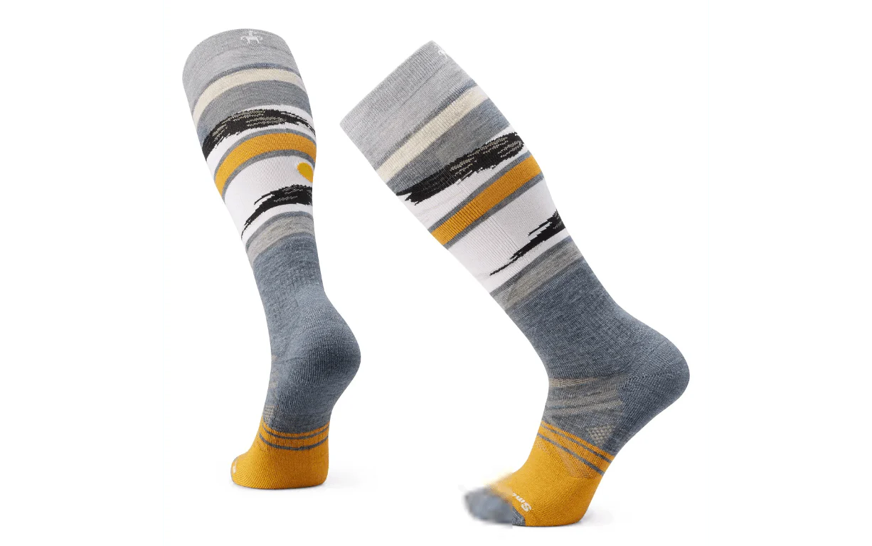 Smartwool Ski Full Cushion Midnight Ski Pattern Over The Calf Socks - Image 3