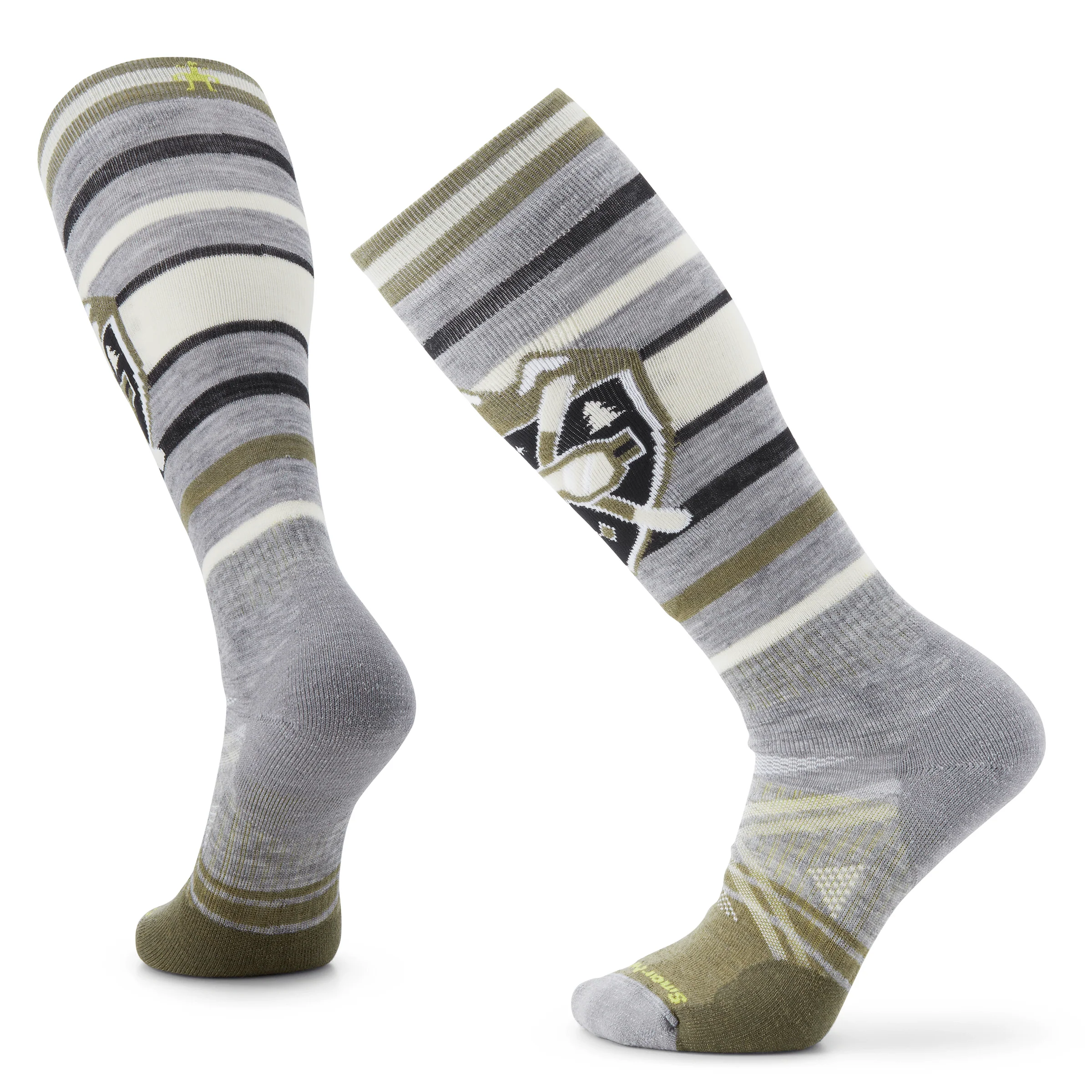 Smartwool Ski Full Cushion Alpine Edge Over The Calf Socks - Image 3
