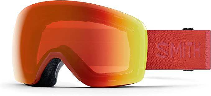 Smith Skyline Ski Goggles Ultra Wide View with Silicone Strap + Anti-Fog Snow Goggles - Image 10