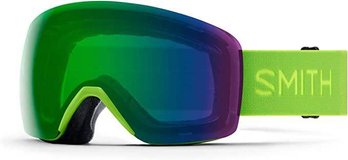 Smith Skyline Ski Goggles Ultra Wide View with Silicone Strap + Anti-Fog Snow Goggles - Image 13