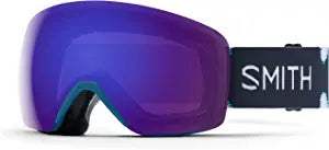 Smith Skyline Ski Goggles Ultra Wide View with Silicone Strap + Anti-Fog Snow Goggles - Image 15