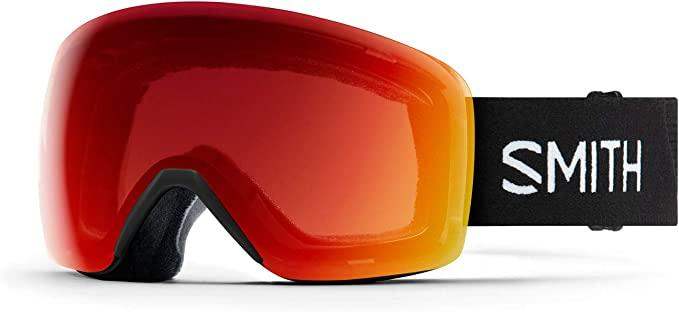 Smith Skyline Ski Goggles Ultra Wide View with Silicone Strap + Anti-Fog Snow Goggles - Image 7