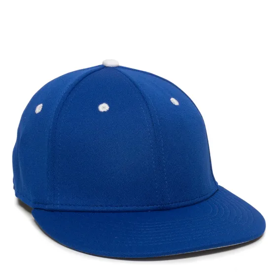 Outdoor Cap TGS1930X Pro Mid Crown Flat Bill Cap – Structured Polyester with Bamboo Charcoal, ProFlex Fit & Q3 Wicking Sweatband - Image 14