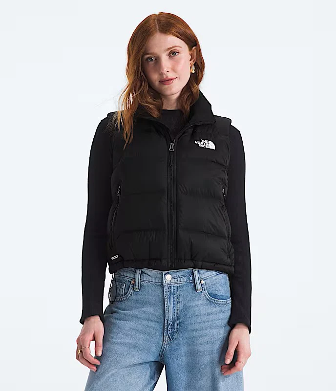 The North Face Hydrenalite Down A-Line Vest - Women’s 600-Fill Recycled Down Insulated Vest with Water-Repellent Finish and Relaxed Fit - Image 2