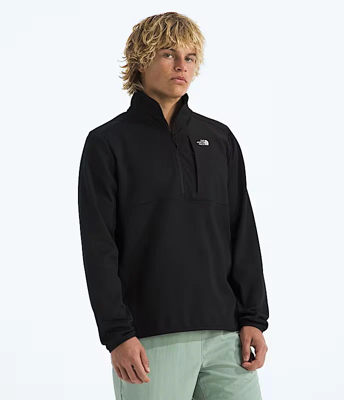 The North Face Performance Fleece 1/4 Zip - Men's | Lightweight Warm Midlayer Pullover - Image 3