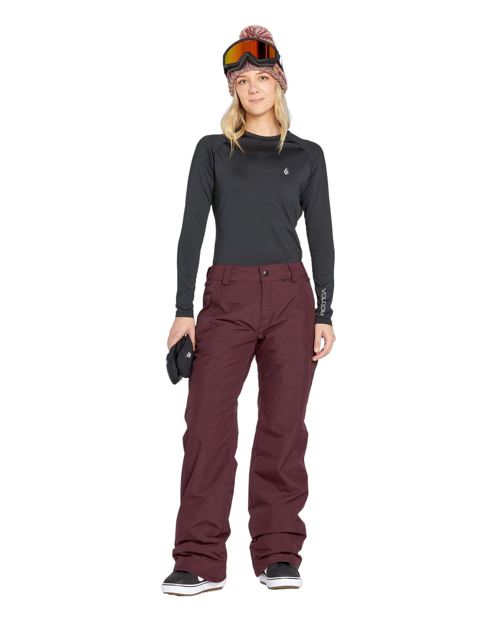 Volcom Frochickie Insulated Pant - Women's | Breathable, Insulated Pants with Top-Tier Waterproofing and Street Style - Image 4