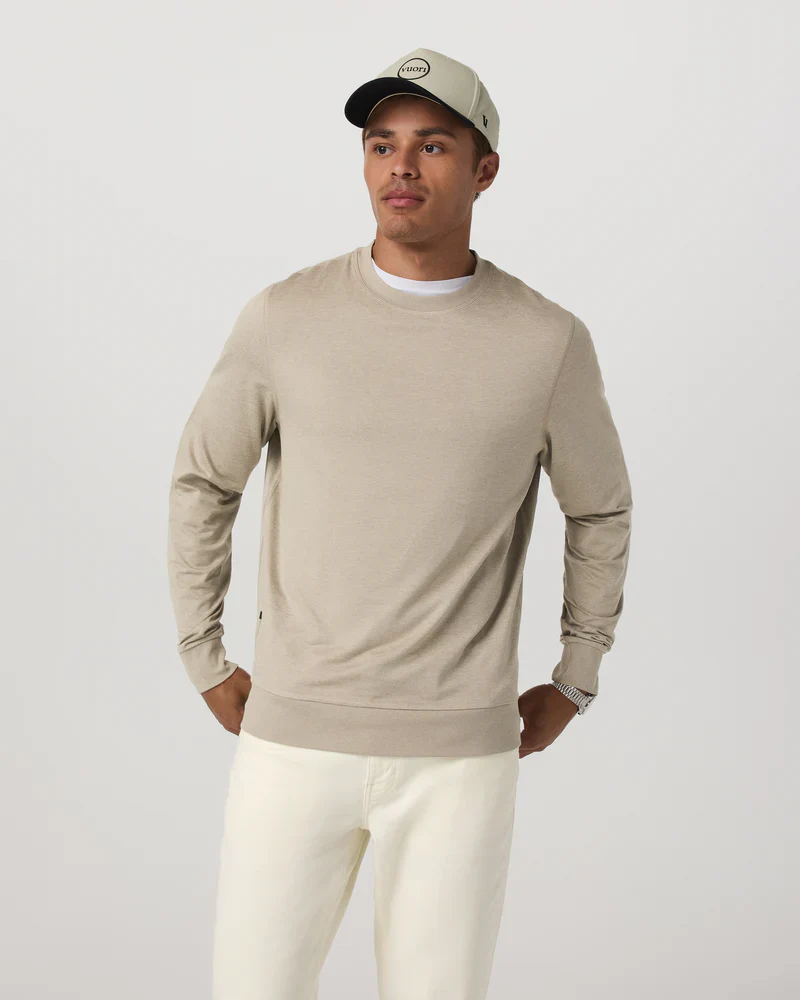 Vuori Ponto Performance Crew - Men's | Ultra-Soft, Lightweight & Moisture-Wicking Crewneck for All-Day Comfort - Image 14