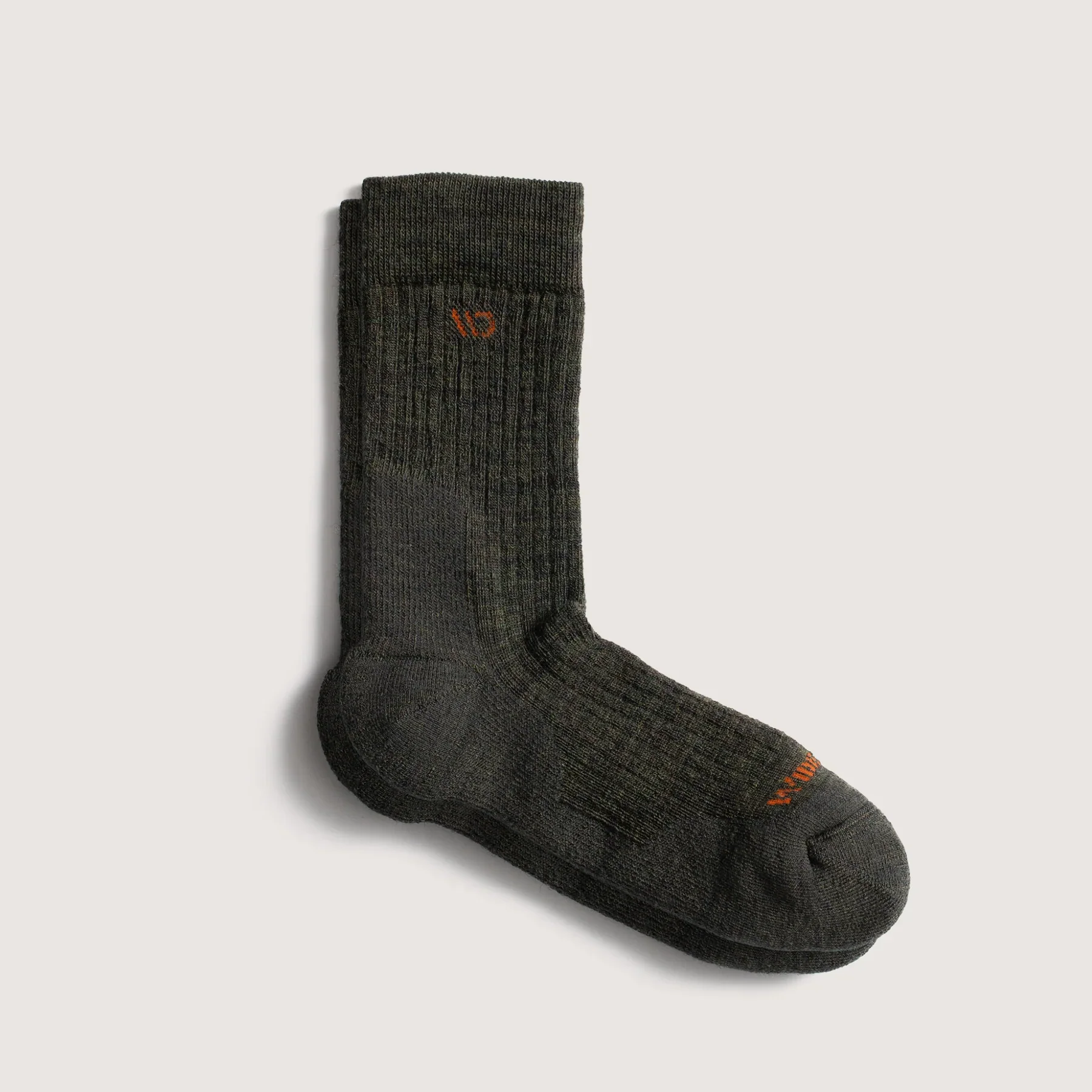 Wide Open Solid Midweight Micro Crew Sock - Men's - Image 2