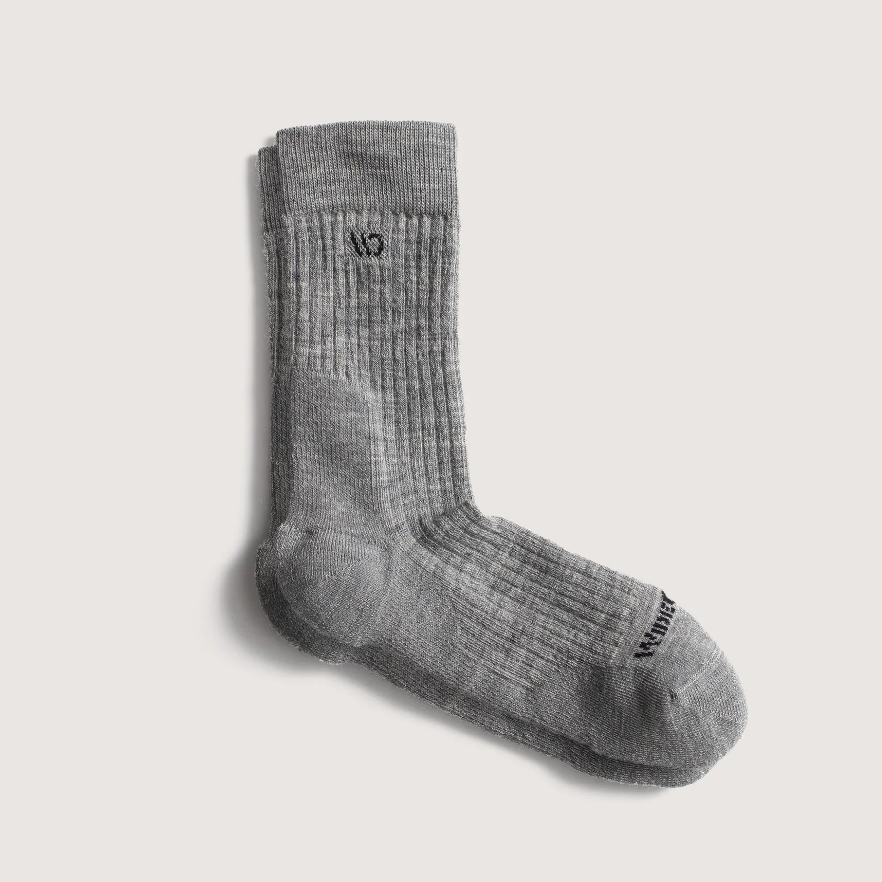 Wide Open Solid Midweight Micro Crew Sock - Men's - Image 3