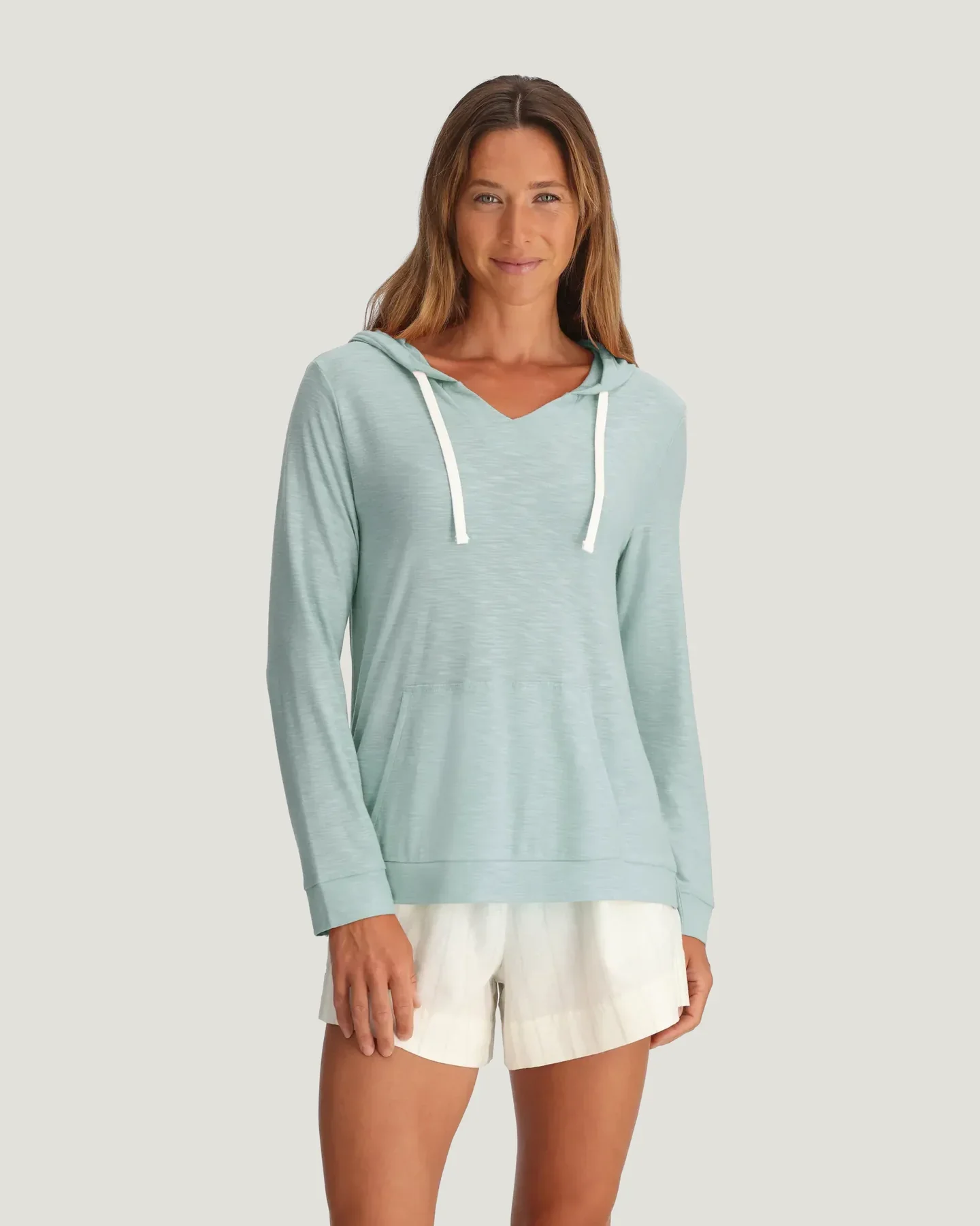 Free Fly Women's Bamboo Slub Hoodie – Lightweight & Ultra-Soft - Image 3