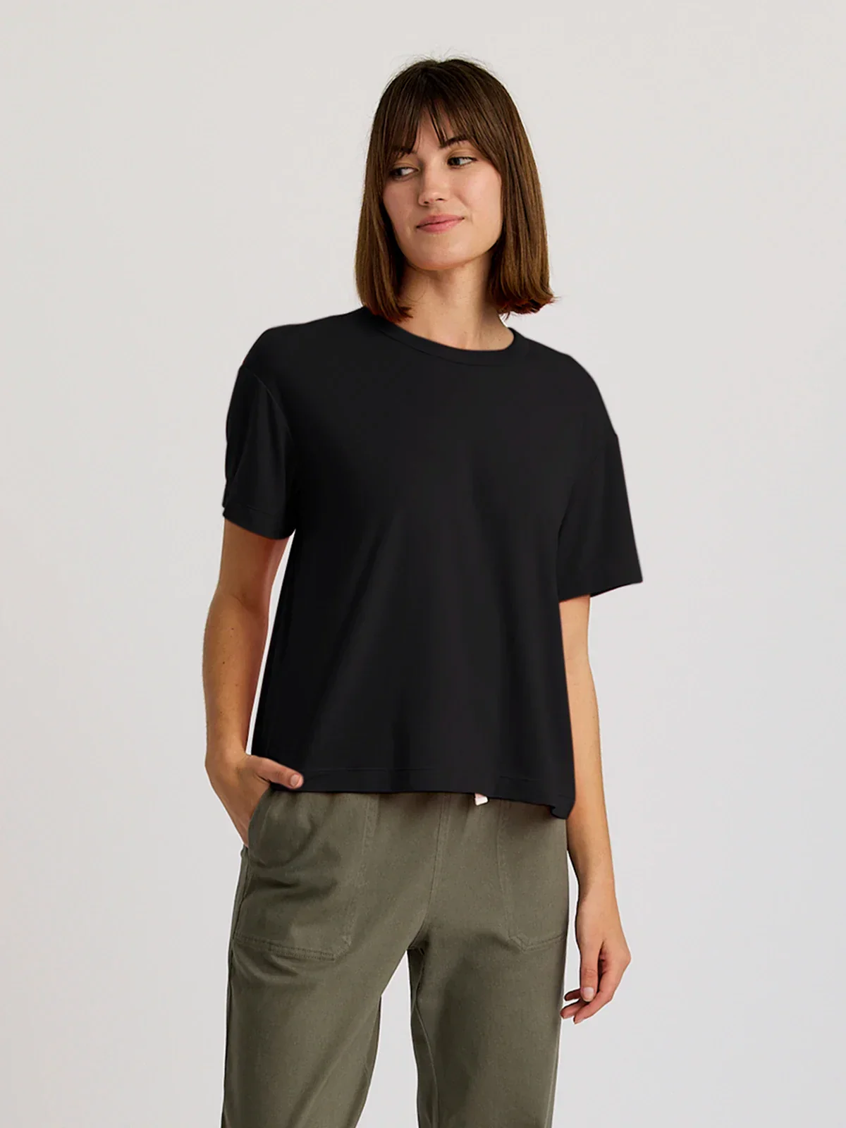 Free Fly Women's Elevate Lightweight Tee – Breathable & Performance-Ready - Image 2