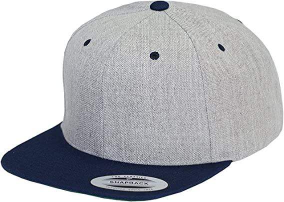 Yupoong Flatbill Hat Classic Snapback Cap Yupoong 6089 - OSFM - Image 11